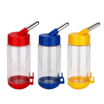 400ML Leak-Proof Water Dispenser Hanging Pet Water Bottle Steel Ball Design