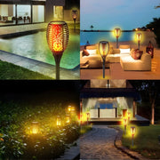 XF-6017 Solar Flame LED Light Lamp Enhance Your Outdoors With Stunning Decoration