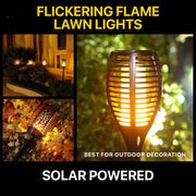 XF-6017 Solar Flame LED Light Lamp Enhance Your Outdoors With Stunning Decoration