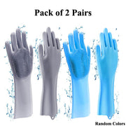 Pack of 2 Pairs Adjustable Wawan Gym Workout Gloves – Comfortable Grip, Durable for Men & Women