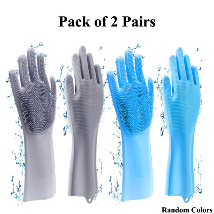 Pack of 2 Pairs Adjustable Wawan Gym Workout Gloves – Comfortable Grip, Durable for Men & Women